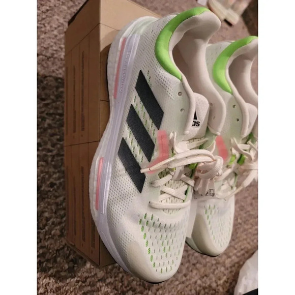 Rare!Adidas Solar Control M Running Shoes - GV8265 Green/Pink Trim SIZE 8.5 Men - Picture 16 of 16